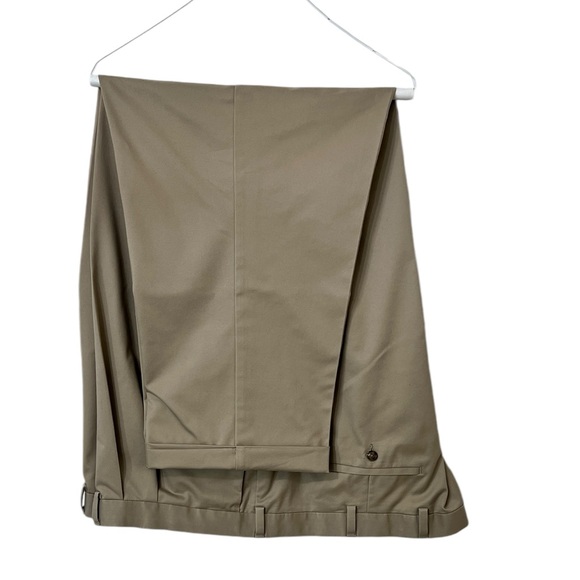 ROUND-TREE & YORKE MENS DRESS CASUAL SLACKS WITH CUFF MEASURES 54”X 29” LENGTH - Picture 10 of 14